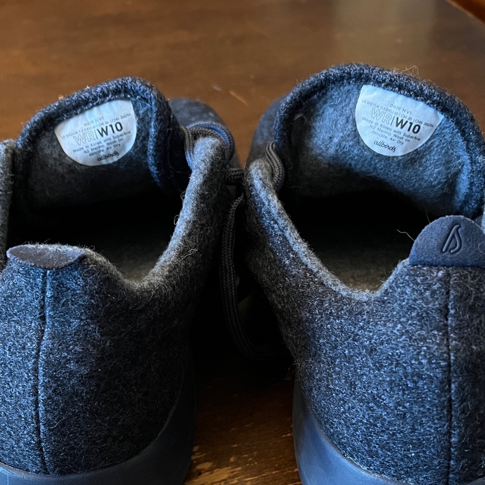 Allbirds Woman’s Cozy Wool Sneakers in Navy - Picture 8 of 11
